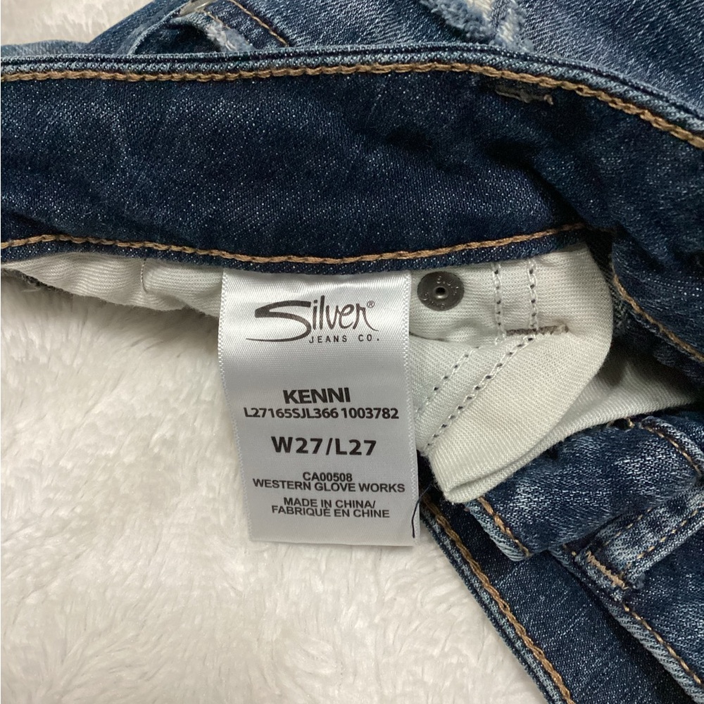 Silver jeans